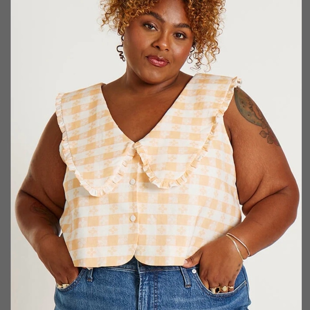 Rachel Antonoff Georgia Top Apricot Tablecloth